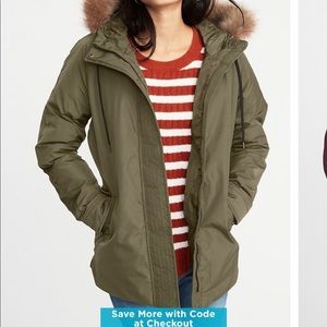 Olive green Old Navy Coat